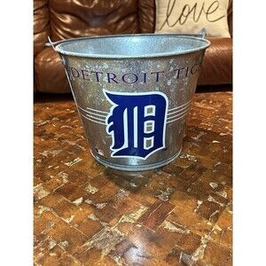 Detroit Tigers Metal Beer Bucket